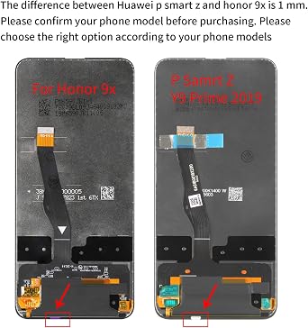 for Huawei Honor 9X Screen Replacement for Huawei Y9 Prime 2019 6.59 for Huawei Enjoy 10 Plus LCD Display Touch Screen for Huawei P Smart Z Digitizer Assembly Black