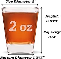 Vista 5 de Vaso de chupito personalizado, vasos de texto personalizados, grabado con láser, 2 onzas para él y ella, juego a granel (1)