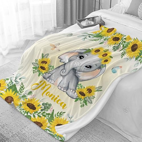 Miniatura 99 de Butterfly Custom Baby Blanket with Name Personalized Baby Blanket for Girl Boy Birthday Chirstmas Gift Customized Baby Receiving Blanket for Newborn
