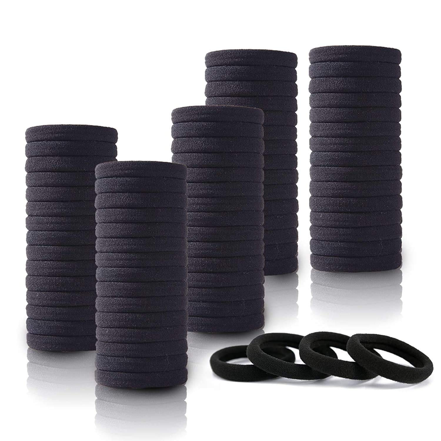 Black colour 30 Hair band Durable Hair accessories Ponytail Holder No Snagging Or Stretching Rubber Bands - 30nos (B09TB8HJYX) Amazon Price History, Amazon Price Tracker