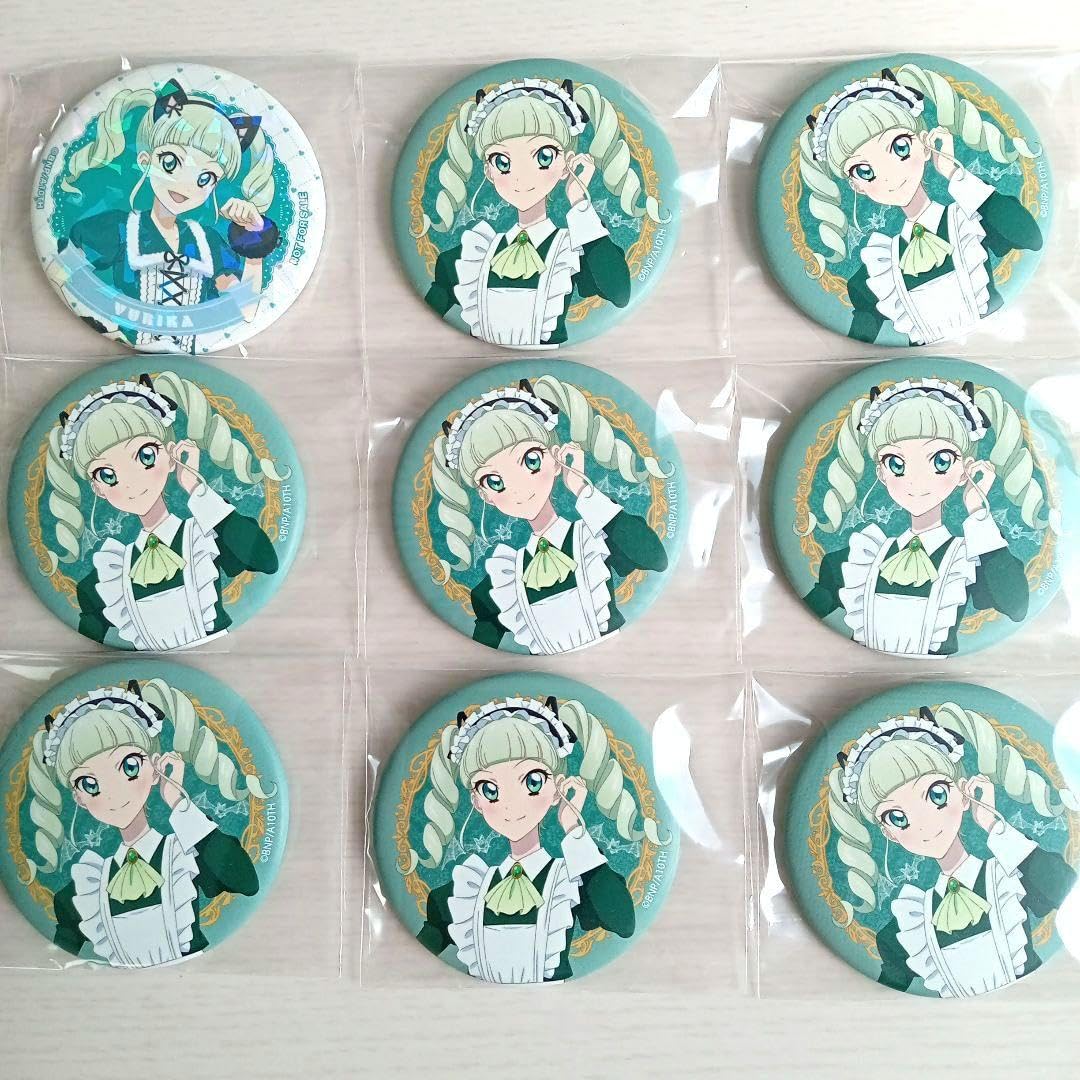 アイカツ　アニメイト　藤堂ユリカ　缶バッジ　まとめ売り BANDAI - アイカツ 缶バッジ 藤堂ユリカ トライスター