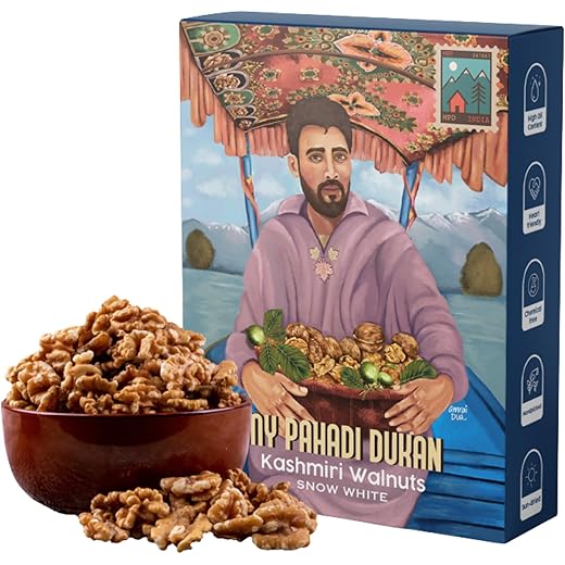 Kashmiri Walnuts 500g - Premium Akhrot Giri