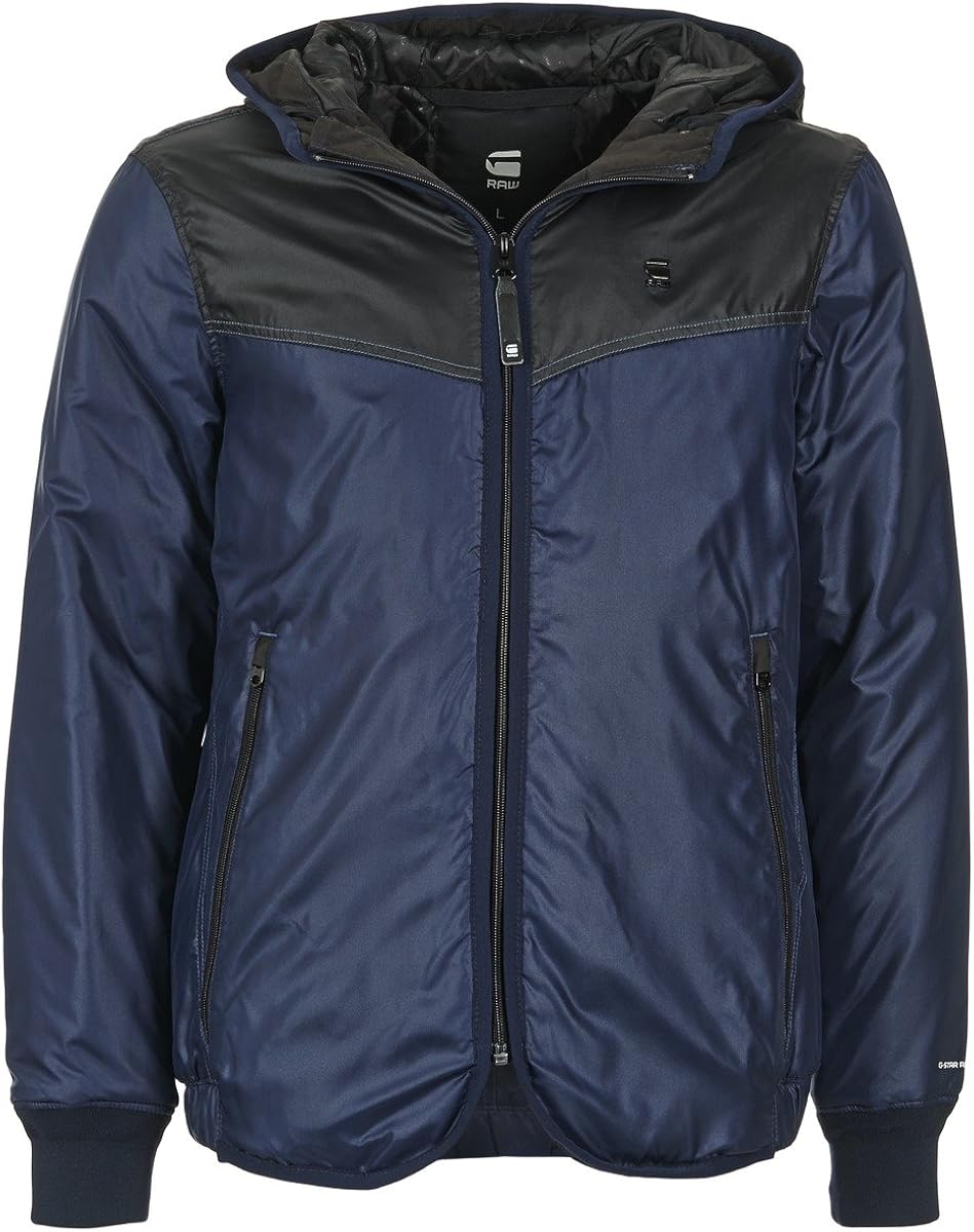 setscale color block hooded jacket