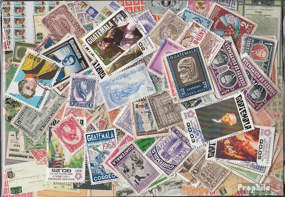 Prophila Collection Guatemala – 25 Verschiedene Originale Briefmarken Für Sammler