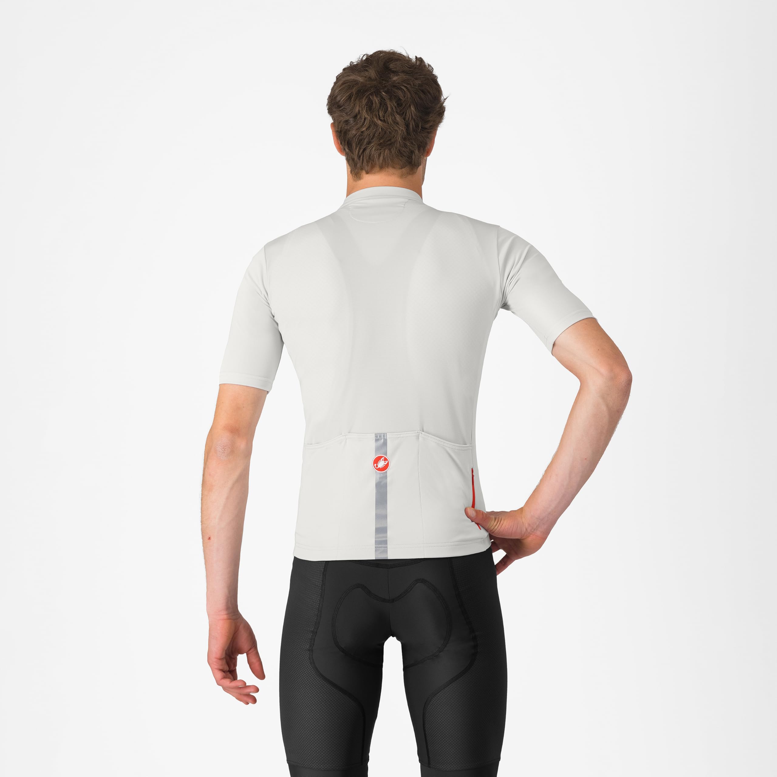CASTELLI CLASSIFICA Jersey T-Shirt, Blanc, L Homme