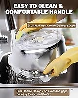 Vista 6 de Cooks Standard Acero Inoxidable, 7,6 l, Plateado