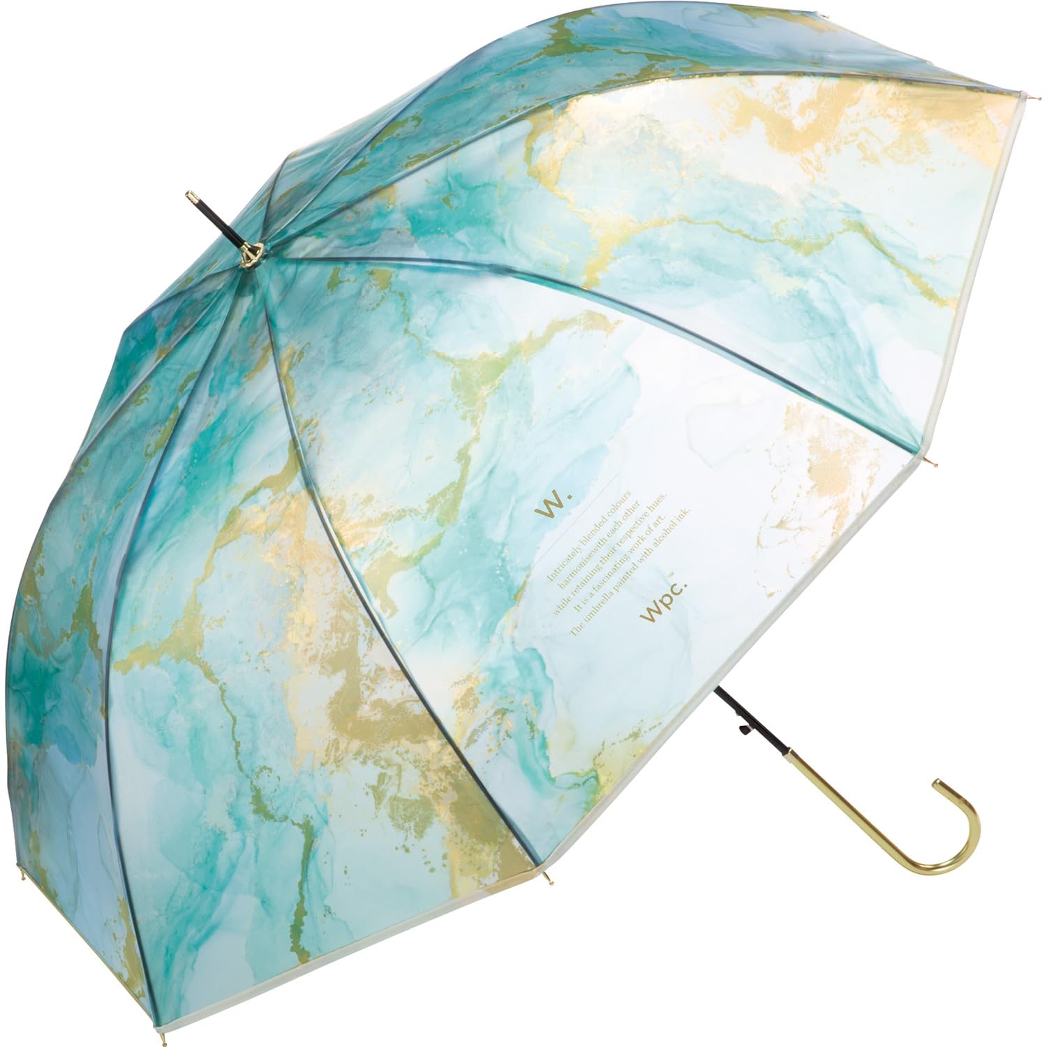 Amazon.co.jp: Wpc. [ビニール傘] インクアートアンブレラ ブルー 雨傘