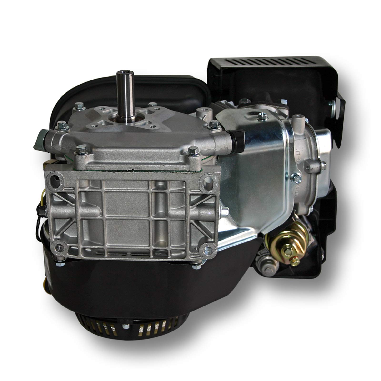 Wiltec LIFAN 168 F-2B Moteur essence – 380 x 360 x 260 mm – 4,8 kW (6,5 CV) – 196 ccm – 4 temps, Ø arbre 20 mm – capacité 3,6 L – OHV – Refroidi par air – Monocylindre Lanceur manuel – Kart Jardin