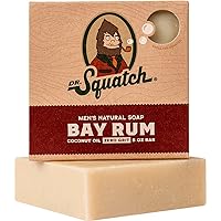Vista 1 de Jabón en Barra Dr. Squatch Totalmente Natural para Hombres con Cero Grano, Ron de Bahía