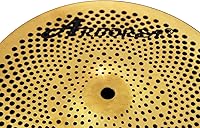 Vista 4 de Arborea - Platillo Splash de Bajo Volumen de 10 Pulgadas Dorado para Práctica de Set de Batería