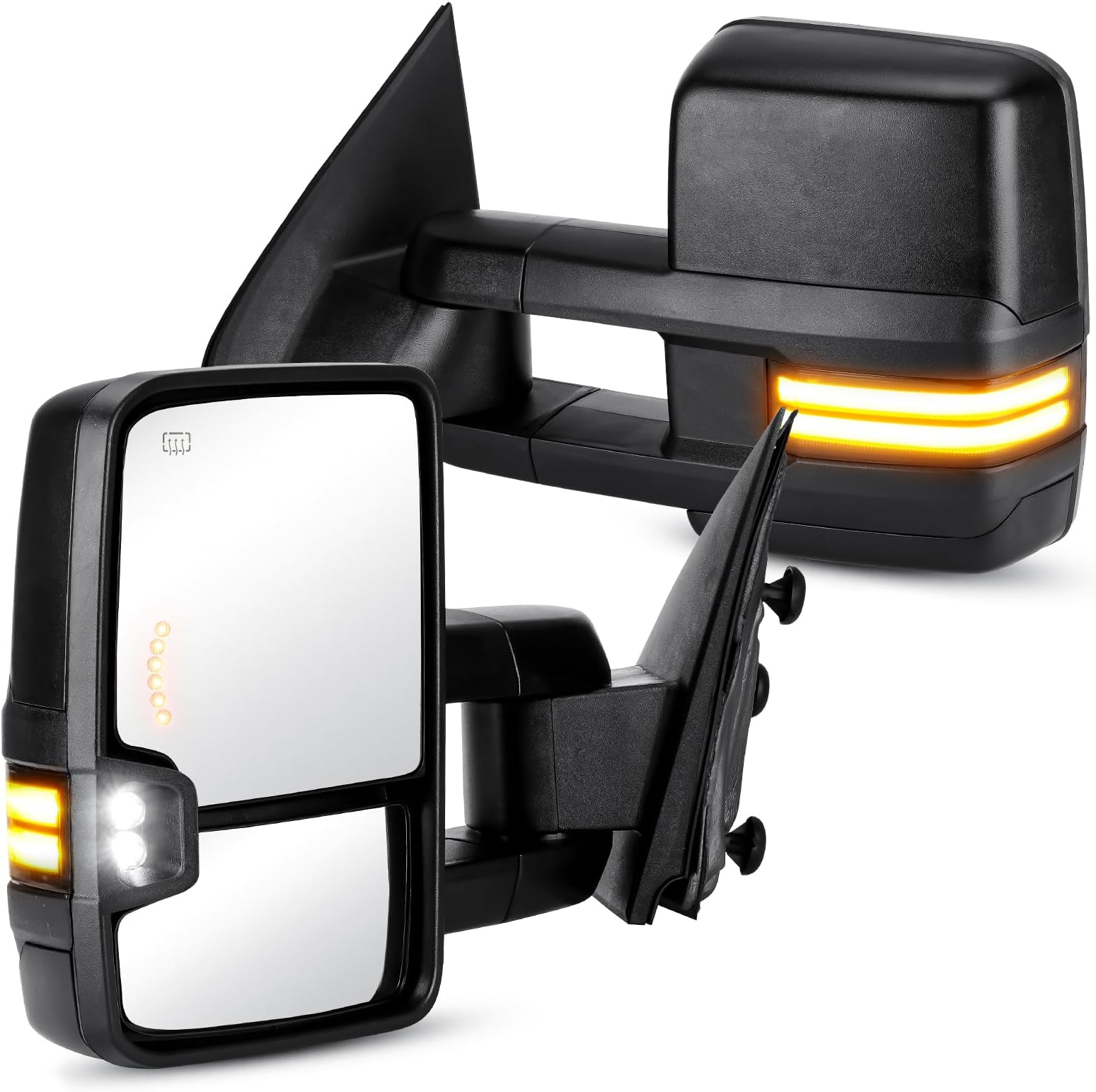 1999-2002 Chevy Silverado Mirror LH,Power,Heated,Manual Fold Classic 2 Current F
