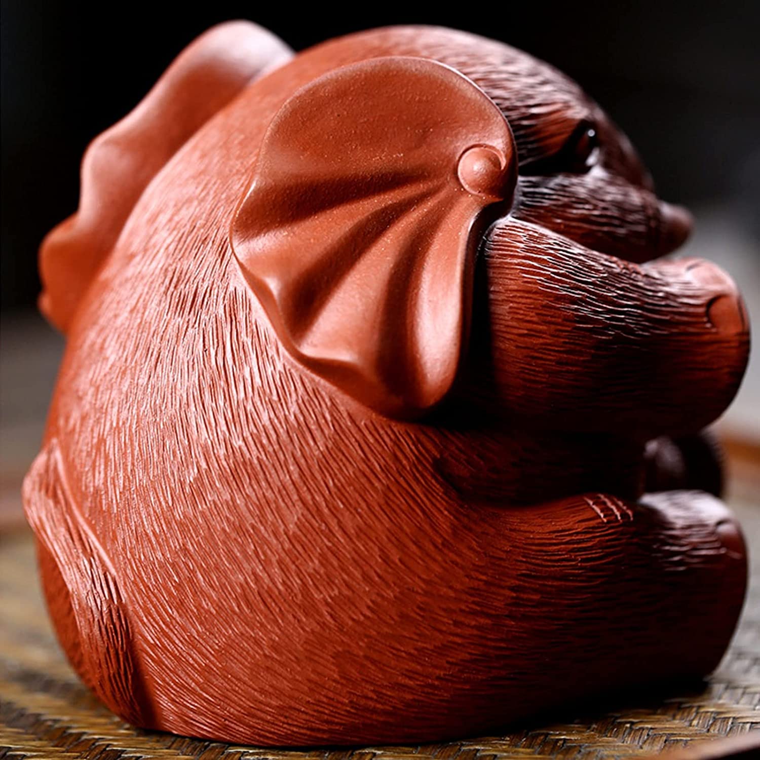Statua portafortuna, decorazioni for la casa, scultura di elefante Ruyi di buon auspicio, animale domestico creativo for il tè, scultura di figurine di piccoli animali Feng Shui, regali di inaugurazio