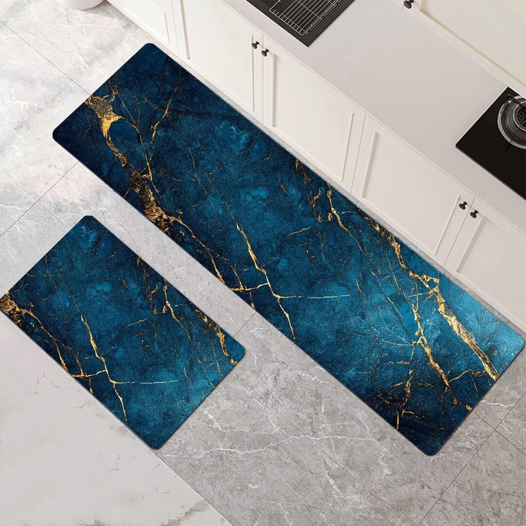 Alfombra de cocina antideslizante y de secado rápido que evita resbalones en el baño y comedor