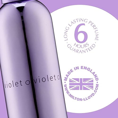 Miniatura 6 de Milton-Lloyd Colour Me Violet - Perfume floral oriental de vainilla - Perfume de larga duración para mujeres - Eau de Parfum para mujeres - Perfume