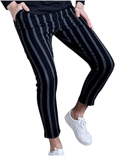 Plaid Trousers Stripe 