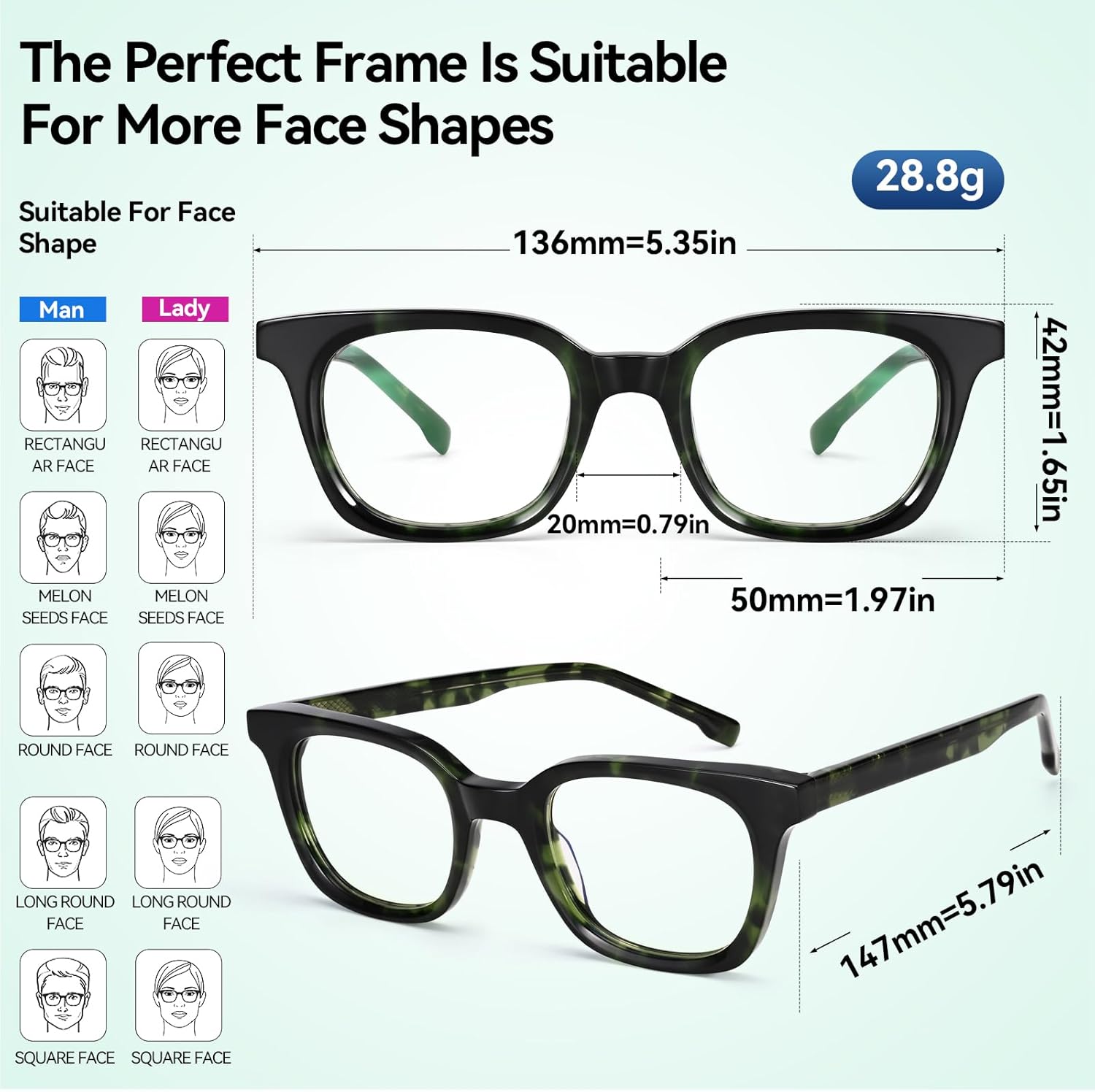 Dollger Blue Light Blocking Glasses For Woman Men Thick Frame Round Non-Prescription, pertain Work，Computer Gaming，TV