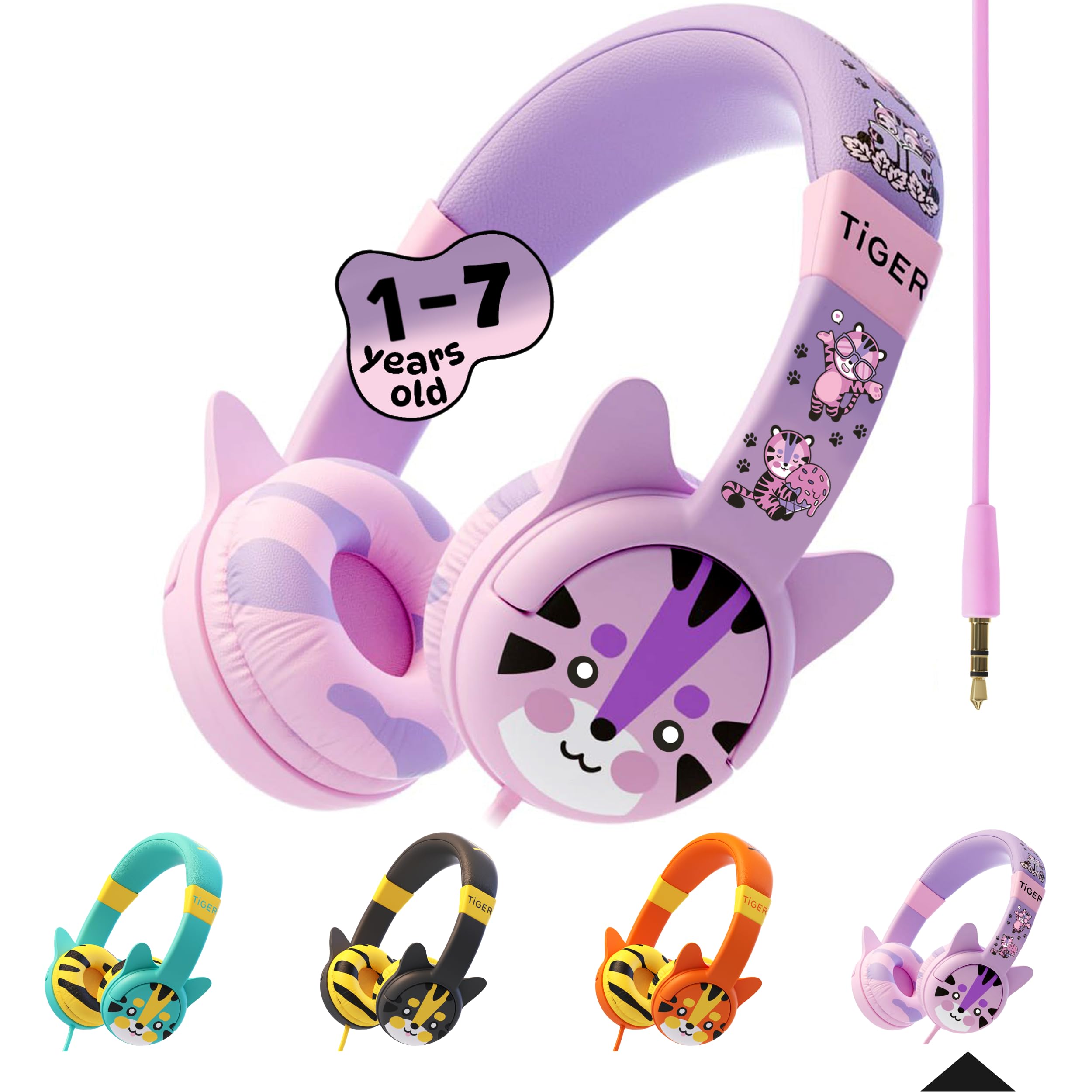 baby Amazon.com: Kidrox Wired Toddler Headphones for 1-7 Years
