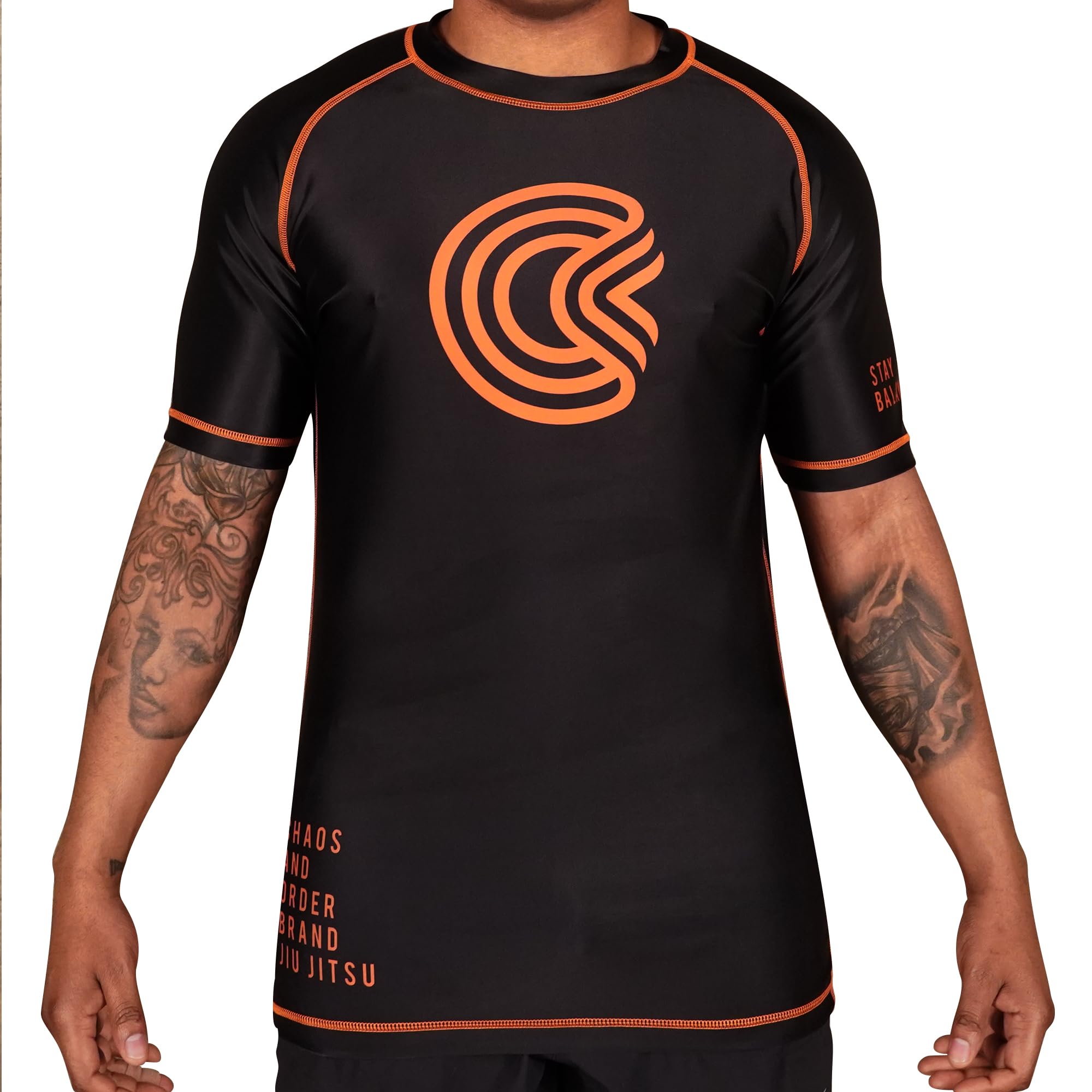 chaos and order Base Label V2 Short Sleeve BJJ Rashguard-picture-24