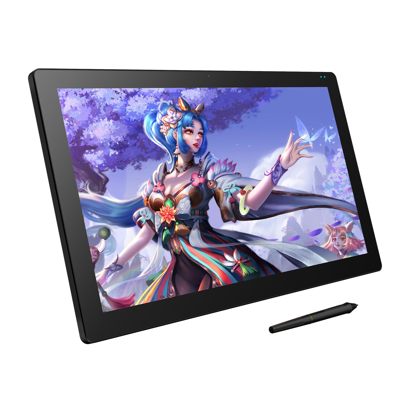 Electronic whiteboard,XINYIFU X7 Drawing Tablet H-IPS LCD Screen 21.5in Graphics Drawing Tablet with 120%sRGB Tilt Function Digital Art Drawing Pad 8192 Pressure 8 Customizable Shortcuts Keys Adjustab