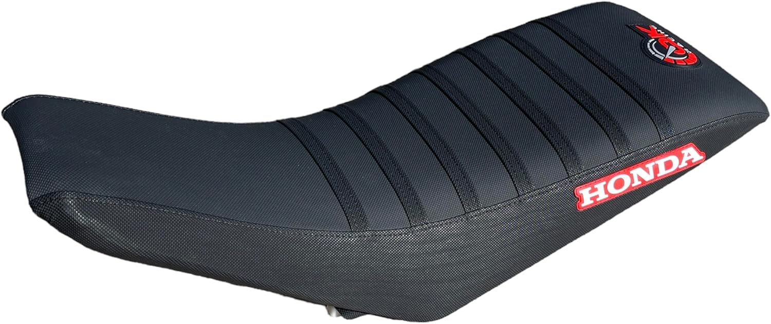 TRX 400ex TRX400ex TRX 400 EX Multi Grip Seat Cover - Compatible Fit for 1999-2007 Hond TRX 400EX Wheeler Quad (Black)