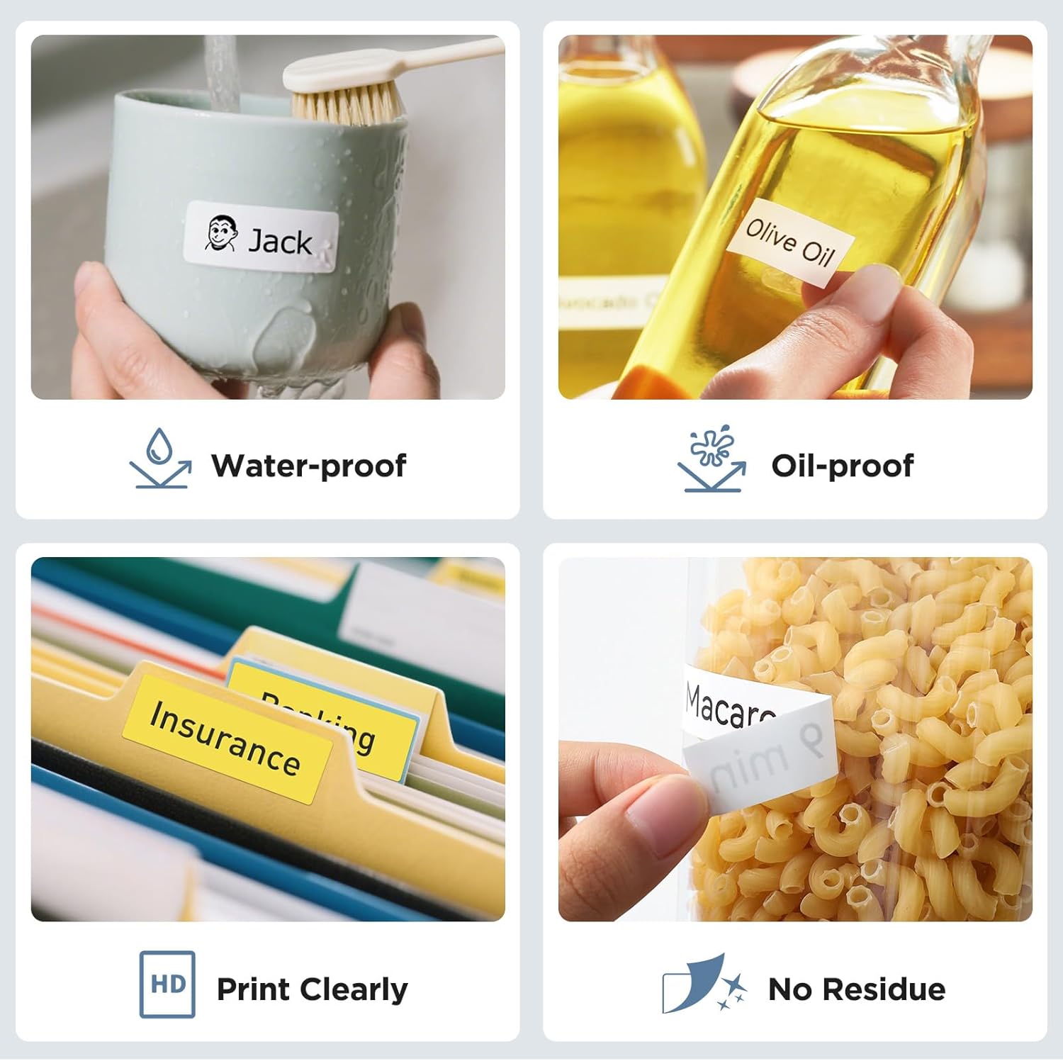 SUPVAN Label Tape Applications