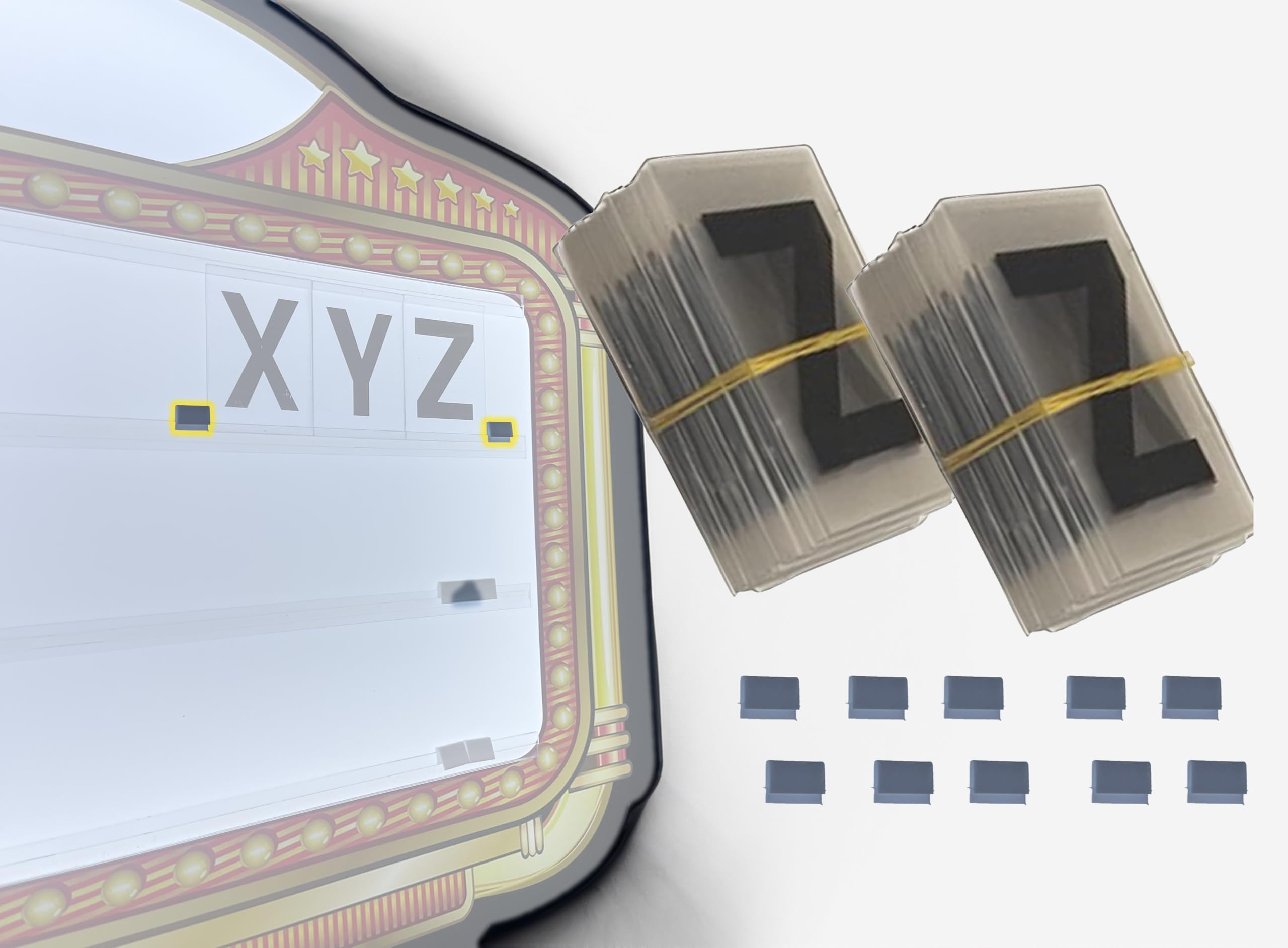 Marquee Sign Accecories (2x Letters)