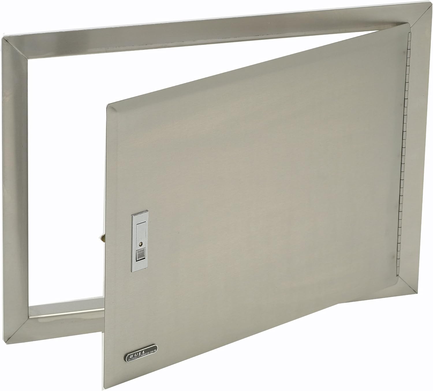 Bull Outdoor Products Stainless Steel Door with Lock and Key 16 x 23