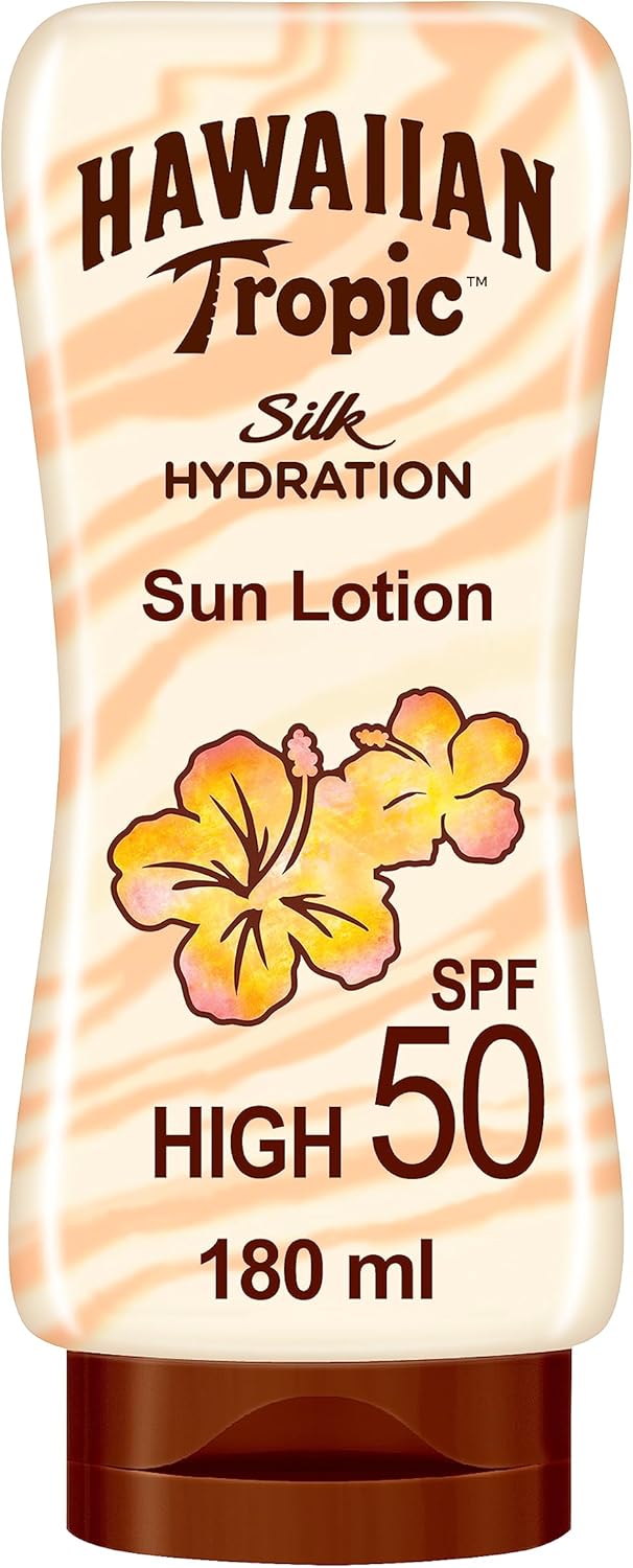 Hawaiian Tropic Silk Hydration Lozione Spf 50, 180ml Hawaiian Tropic Silk Hydration Lozione Spf 50, 180ml