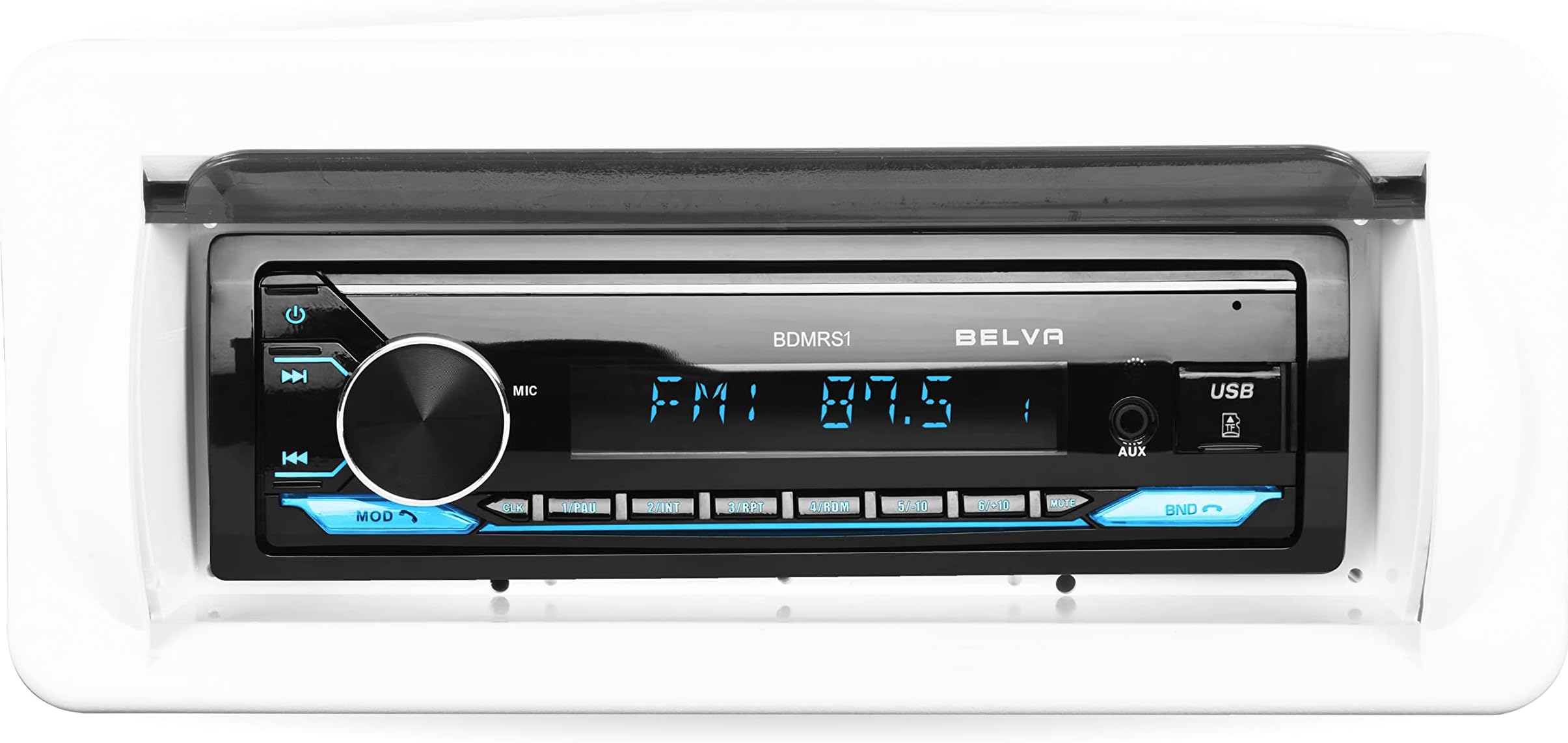 Belva BMRC4W Slide Open, Water-Resistant Marine Radio Cover/Radio Splash Guard