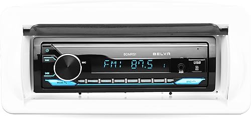 Vista 15 de Belva BMRC1B - Cubierta de radio marina, resistente al agua, abatible, color negro