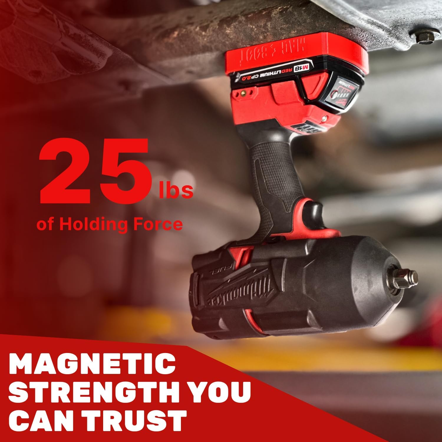 Magnetic Battery Cover/Boot for Milwaukee M18 CP 1.5/2.0