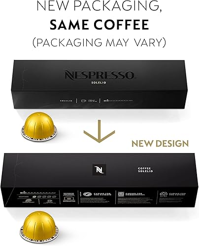 Miniatura 9 de Nespresso Cápsulas VertuoLine Solelio café tostado suave 30 cápsulas de café 777 onzas