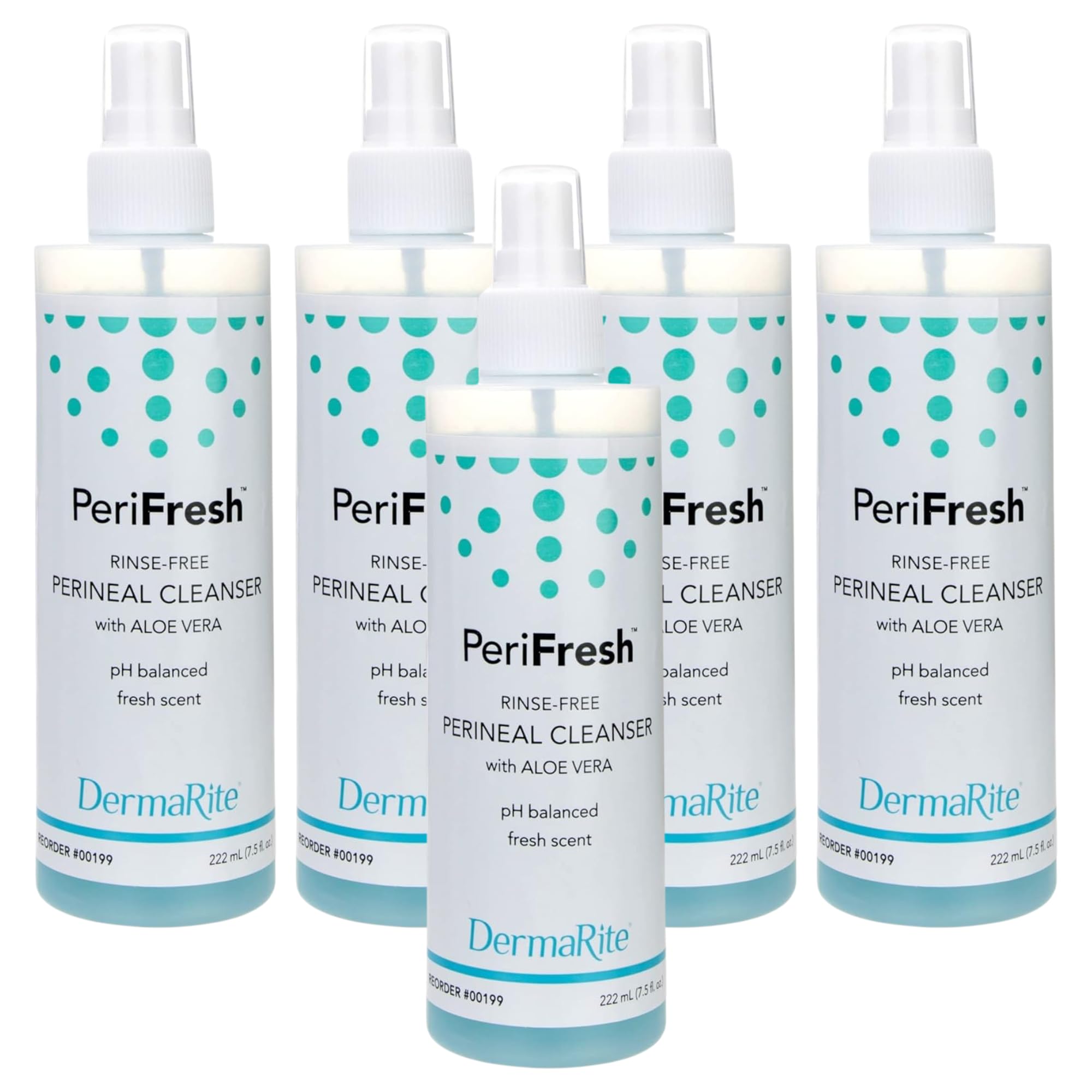 Peri-Fresh Perineal Cleanser Deodorizer For Incontinent Care 7.5 oz (Pack of 5)
