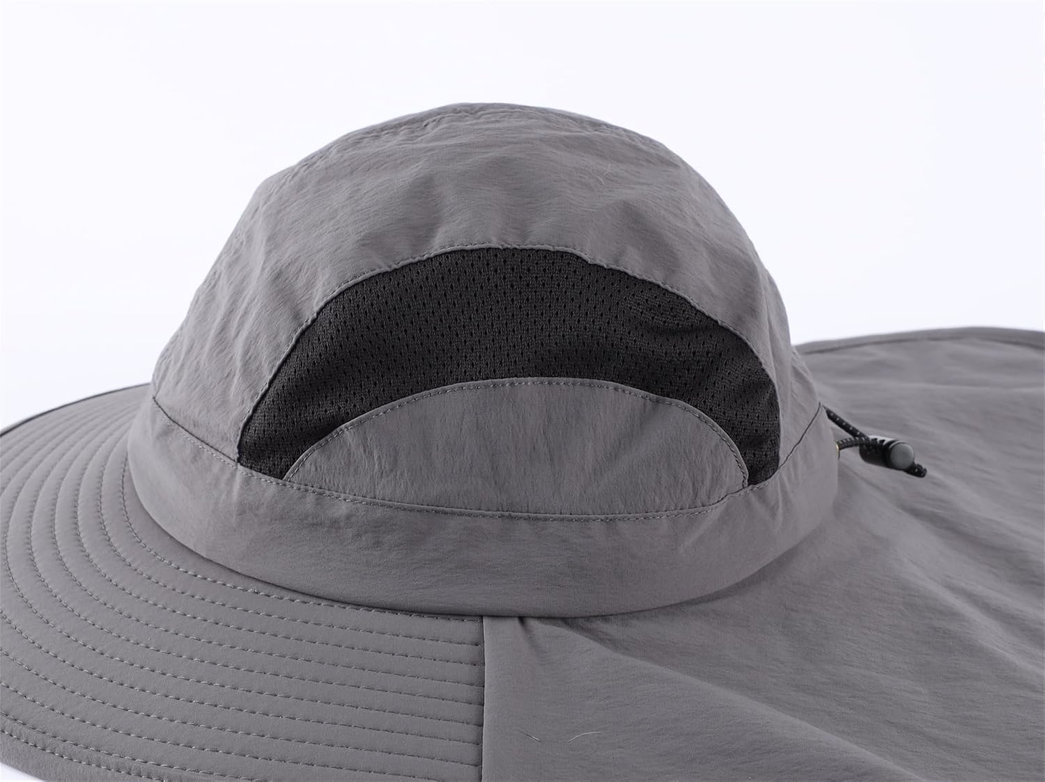 Connectyle UPF 50+ Wide Brim Sun Hat for Men Women Outdoor UV Protection Fishing Hat with Neck Flap Cover Safari Bucket Hats