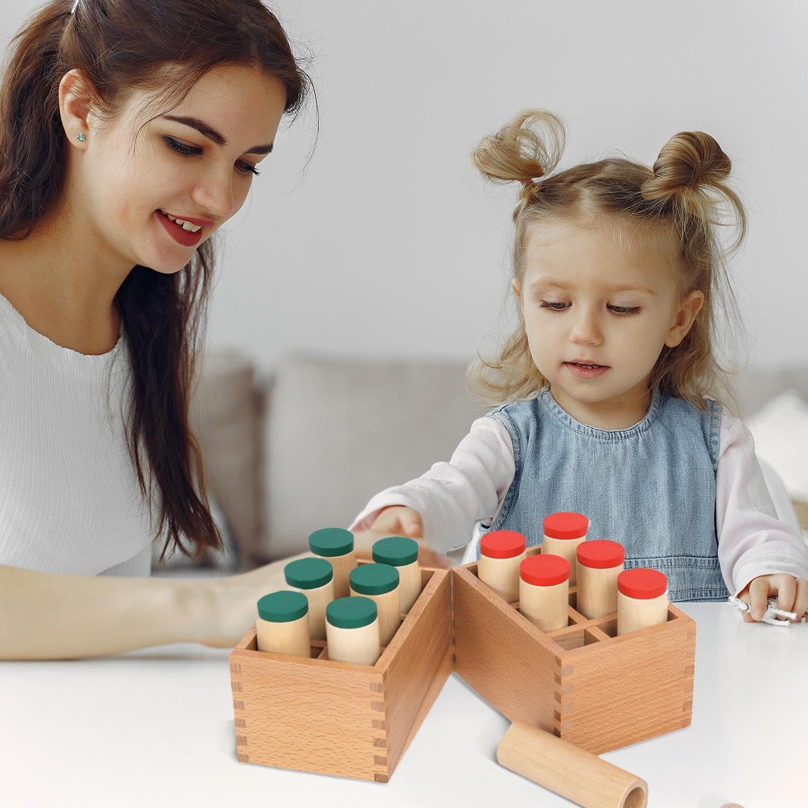 Cilindri sonori per bambini,Cilindri sonori | Giocattolo uditivo dei cilindri sonori - Giocattoli educativi per cilindri sonori per bambini, scatole sonore per bottiglie sonore per bambini piccoli