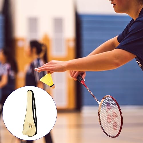 Miniatura 2 de M METERXITY Funda para raqueta de bádminton, ligera, acolchada, impermeable, con correa de hombro ajustable, para interiores y exteriores (verde)