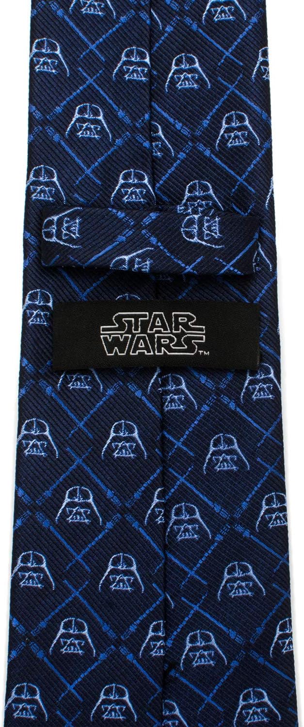 Cufflinks Inc. Star Wars Darth Vader Lightsaber Men’s Blue Dress Tie