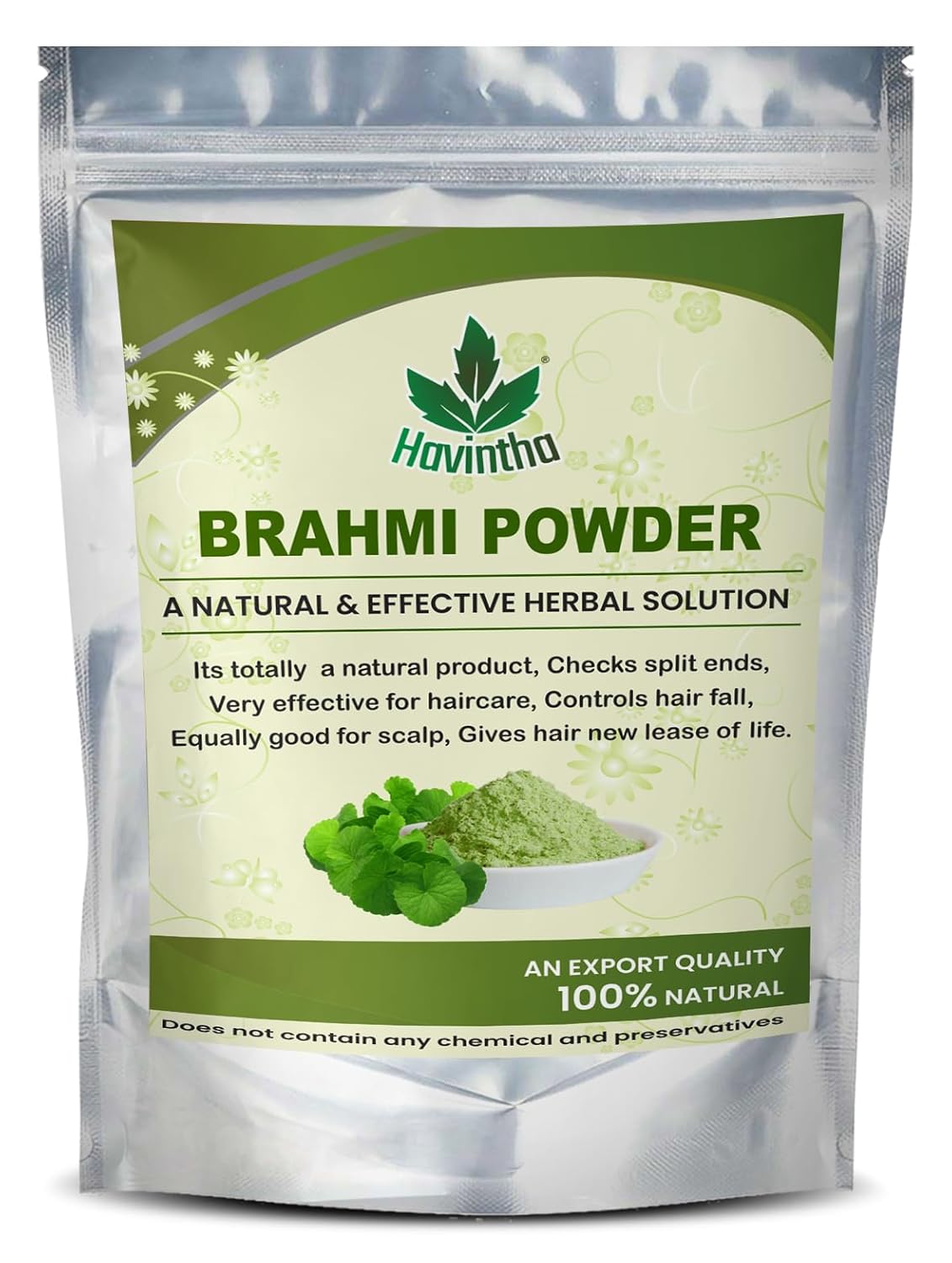 Havintha Brahmi Powder for Hair 227 Grams Beauty