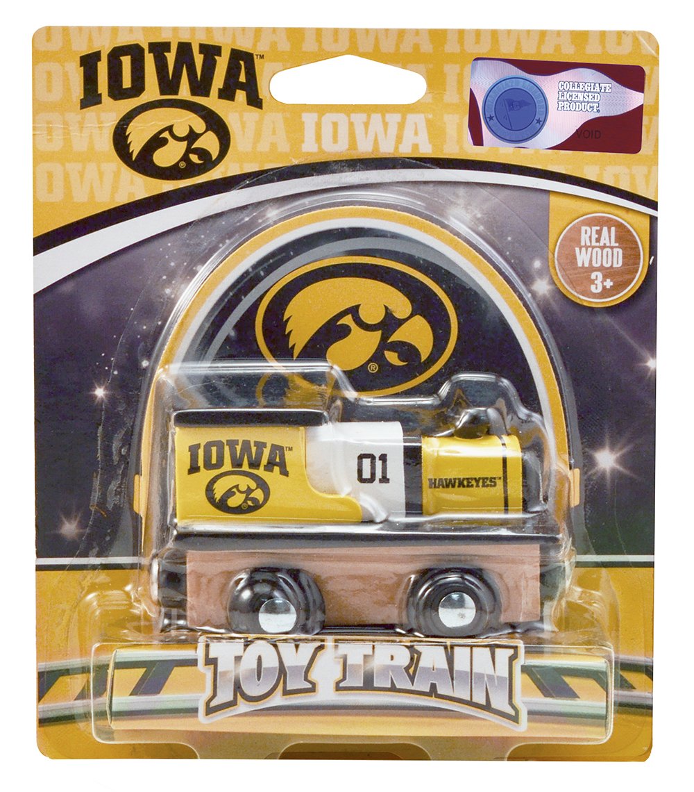 MasterPieces NCAA Iowa Hawkeyes Toy Train - Premium Quality, Educational, and Fun Activity for Kids and Families - Great Gift Idea for Holidays, Birthdays, and Everyday Playtime