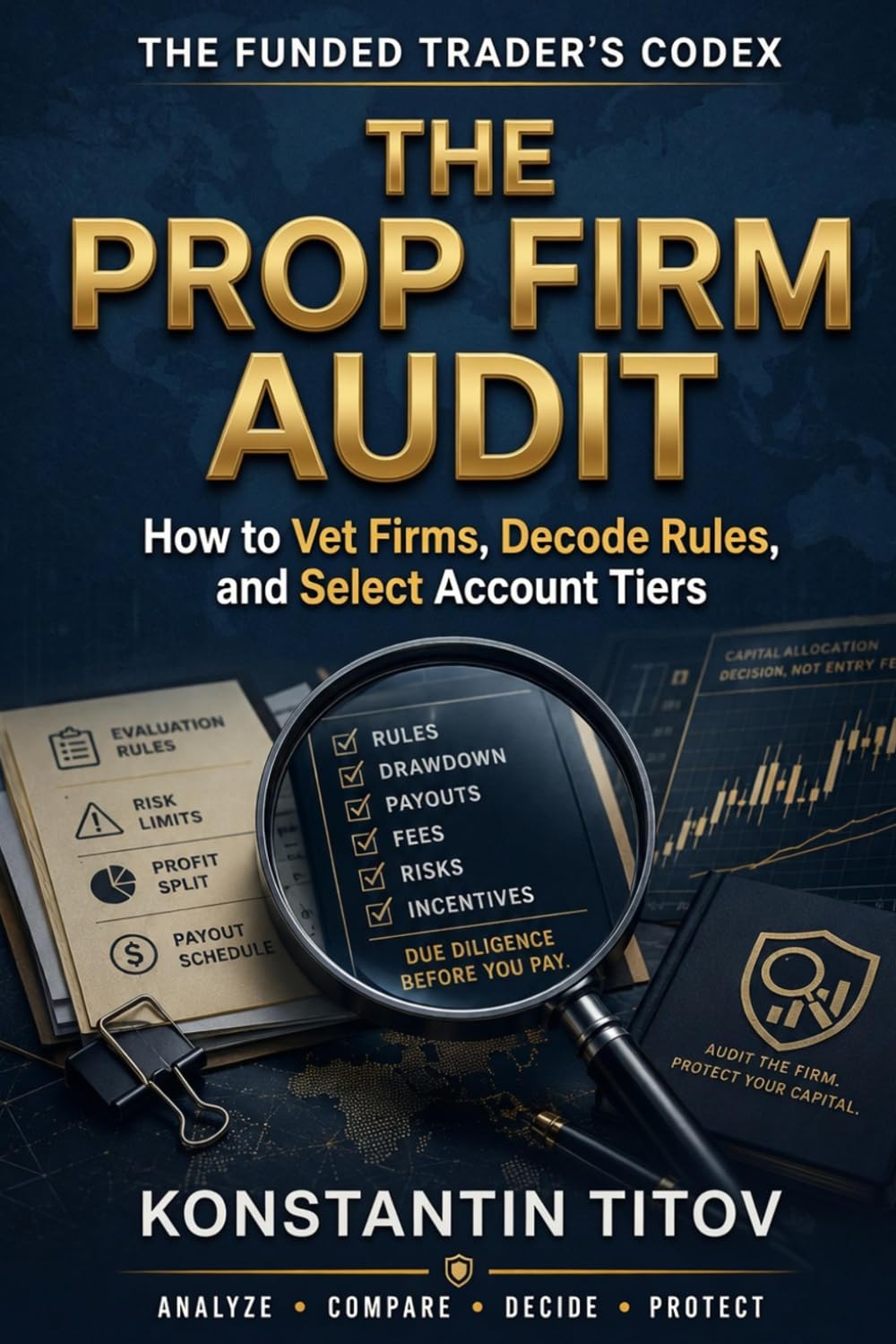 The Prop Firm Audit: How to Vet Firms, Decode Rules, and Select Account Tiers (The Funded Trader's Codex)