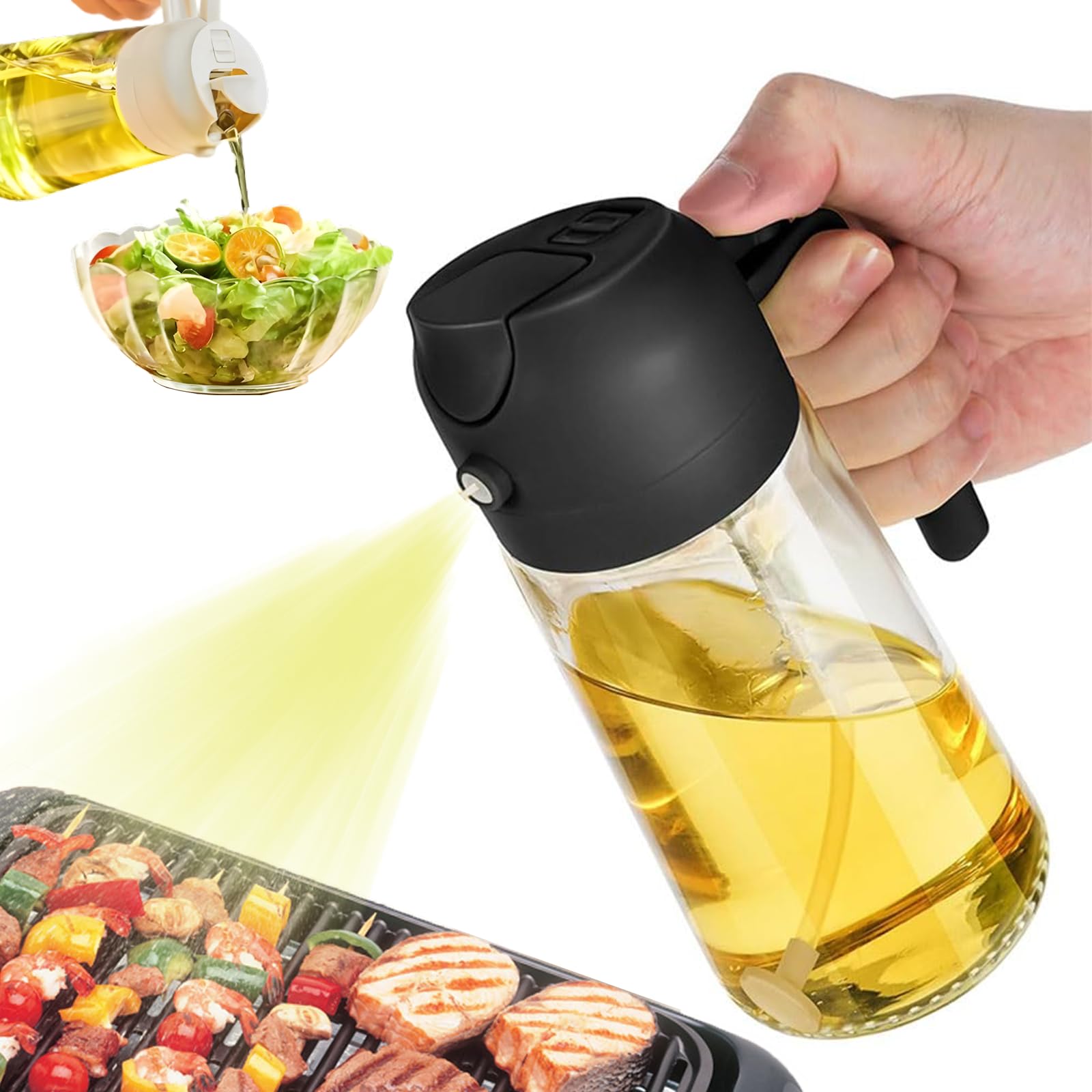 See full amazon price history chart for Oil Dispenser for Kitchen Spray, 2 In 1 Oil Dispenser and Oil Sprayer, Olive Bottle Spray and Pour for Kitchen, 16oz/470ml Glass Oil Bottle for Air Fryer, Salad, Frying, BBQ (Yellow) Oil Dispenser for Kitchen Spray, 2 In 1 Oil Dispenser and Oil Sprayer, Olive Bottle Spray and Pour for Kitchen, 16oz/470ml Glass Oil Bottle for Air Fryer, Salad, Frying, BBQ (Yellow) (B0CZHK18V6) Amazon Price History, Amazon Price Tracker