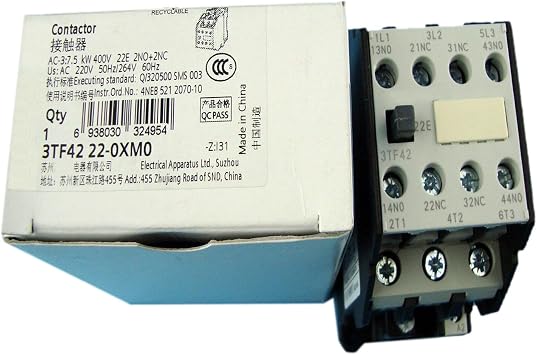 SMOCONE Expedited 3TF4222-0XM0 New and Sealed in Box 3TF42220XM0 and Fast