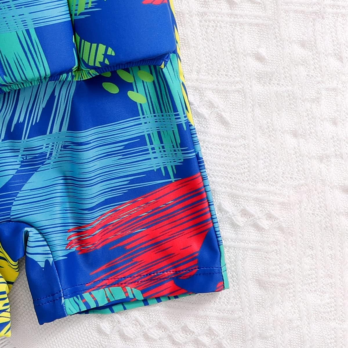 Kids Float Swimsuit Buoyancy Sticks for Baby Boys Girls One Piece Floating Swim Vest Training Aid Swimwear