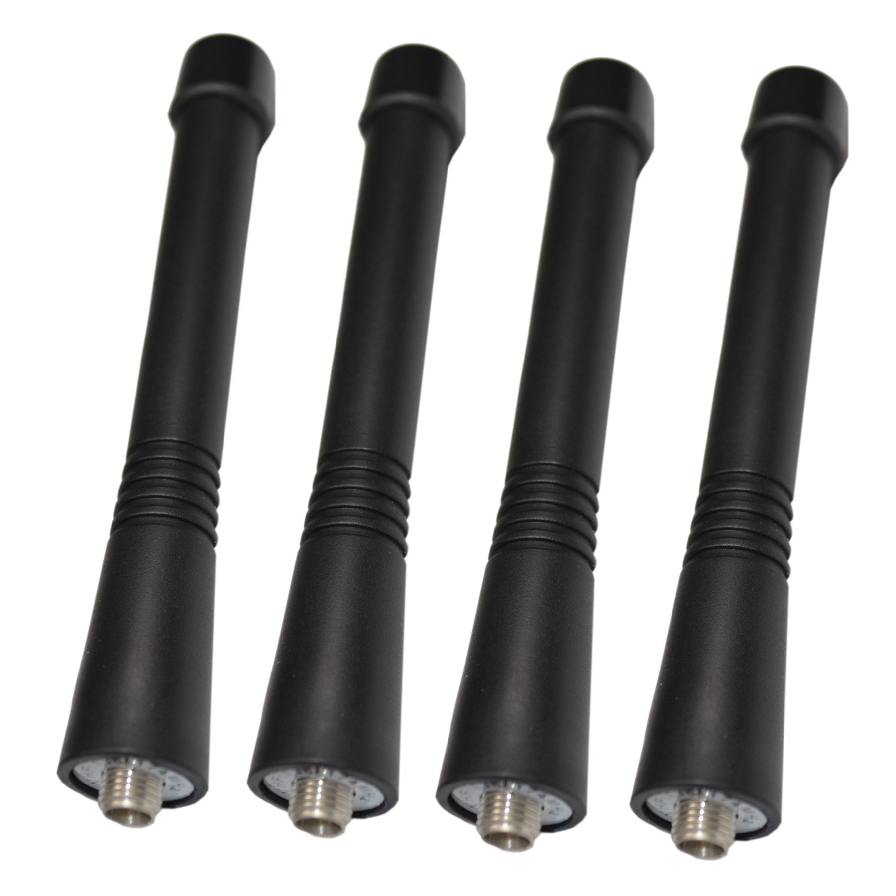 HQRP 4-Pack VHF Antenna Compatible with Motorola MTX850-LS, MTX9000, MTX-LS, PR1500, RDU4100, RDU4160D