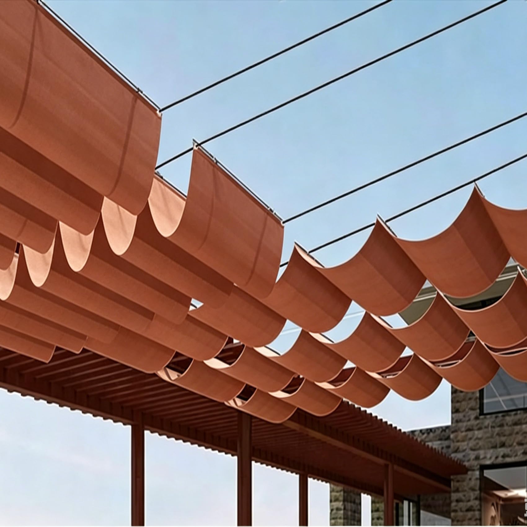 Voile d'ombrage bâche résistante pour se protéger du soleil