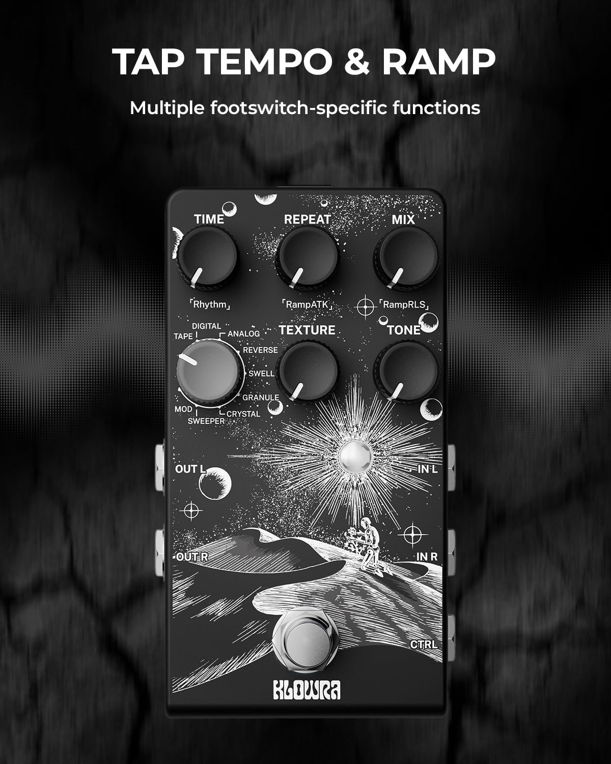 ギター KLOWRA Everlast delay Klowra Everlast Delay - YouTube