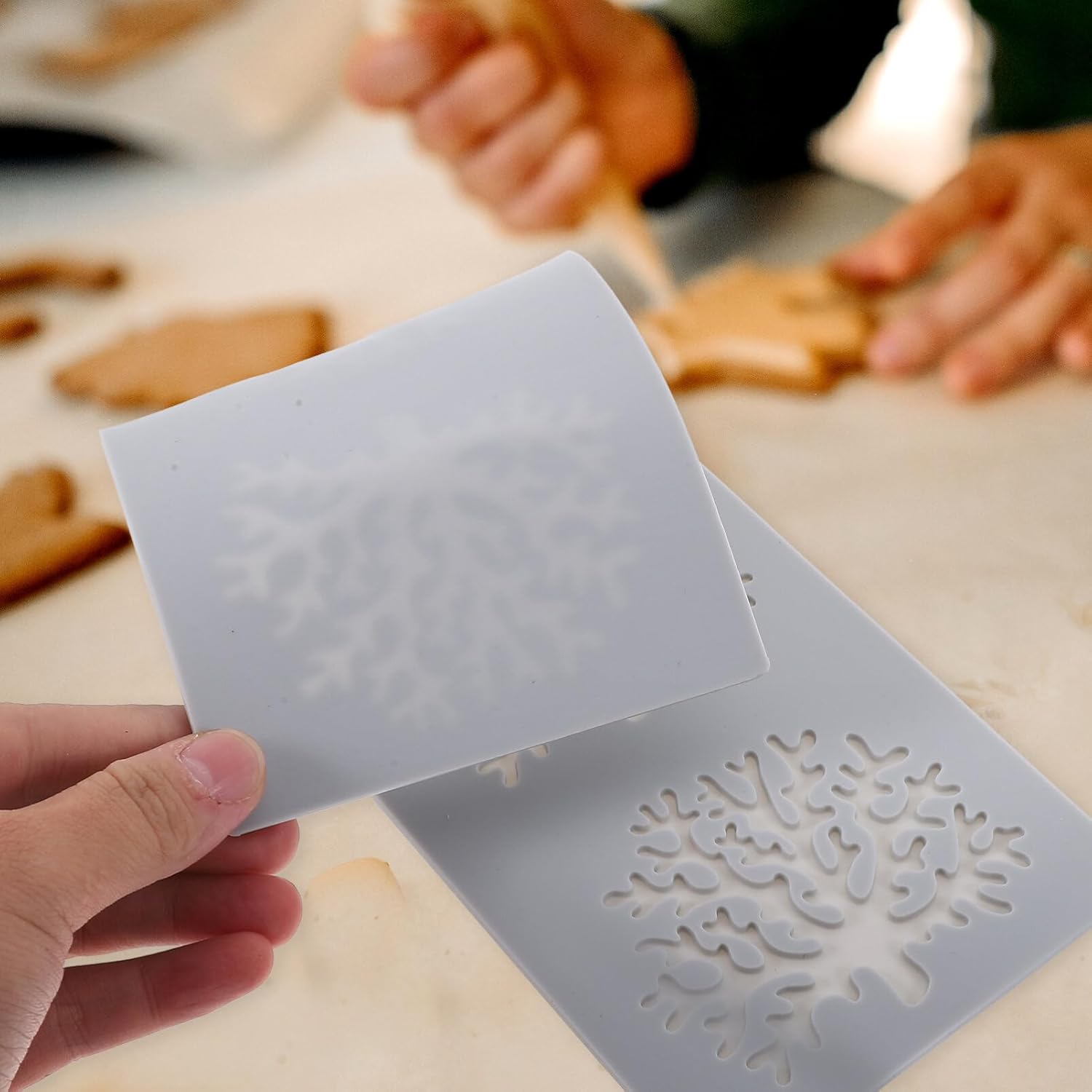 VILLCASE Peigne Texture Mural Acier Inoxydable Outil Pour Granulés