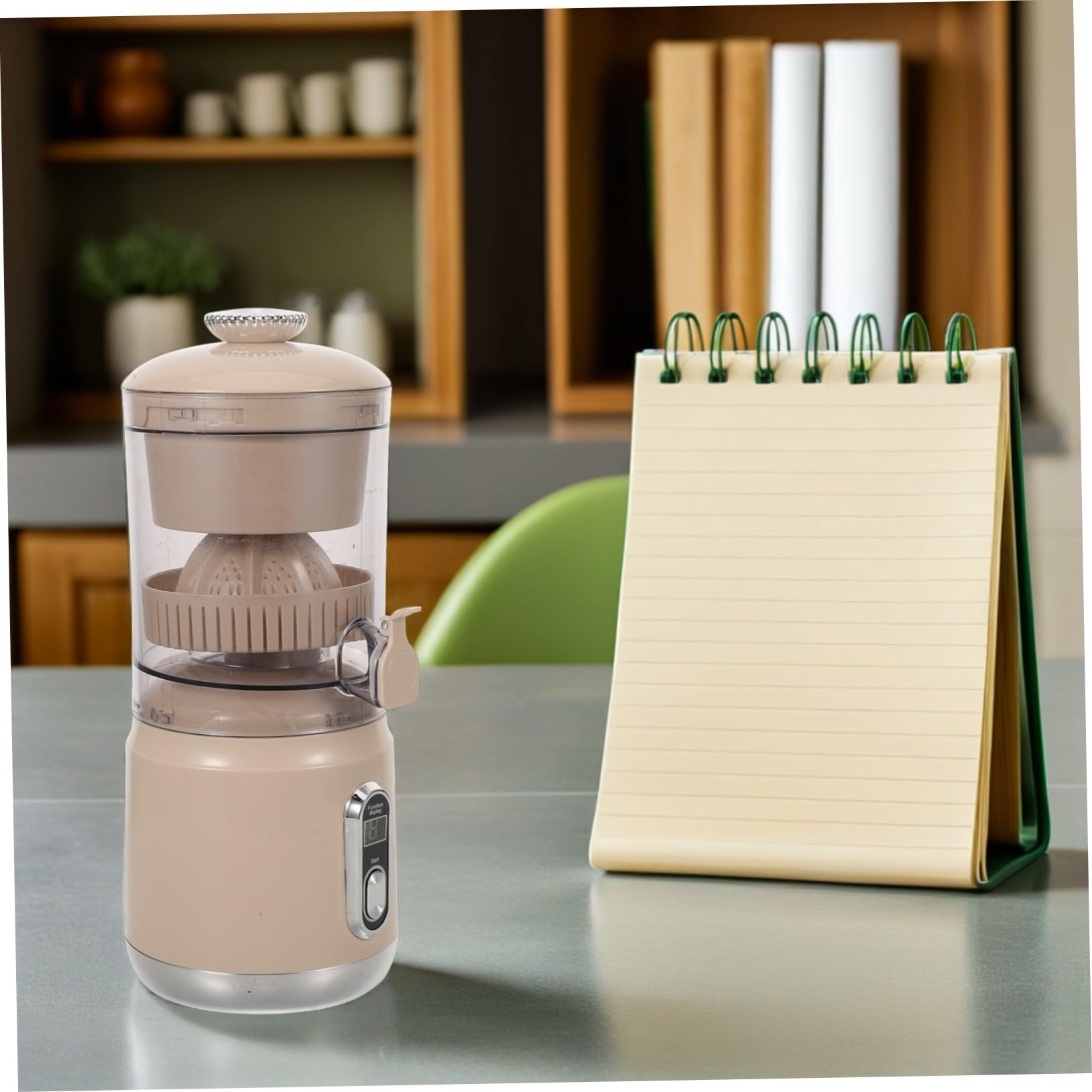 Estrattore Elettrico Portatile con Separatore Polpa per Agrumi Spremiagrumi Multifunzionale per Arance e Frutta e Ufficio
