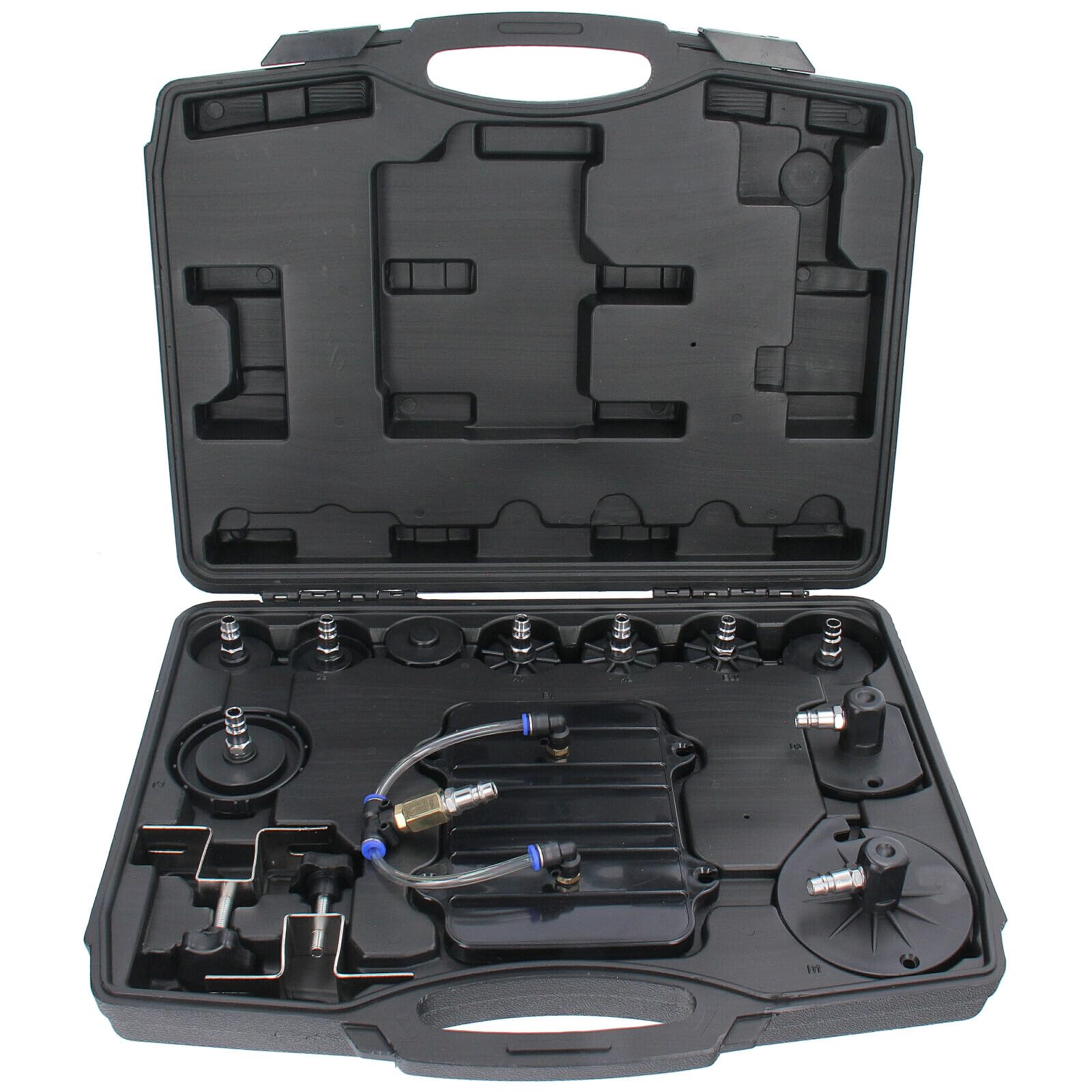Profesional de aire comprimido de purgador de frenos + Adaptador Juego de frenos de vapor dispositivo Herramientas
