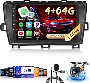 Autoradio Android 15 Pour Peugeot 3008 2009-2015 - 9 Pouces, CarPlay Sans Fil, Android Auto, GPS, Caméra De Recul